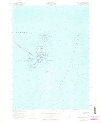 Isles of Shoals Maine Historical topographic map, 1:24000 scale, 7.5 X 7.5 Minute, Year 1956