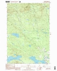 Jackman Maine Historical topographic map, 1:24000 scale, 7.5 X 7.5 Minute, Year 1997
