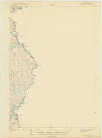 Kellyland Maine Historical topographic map, 1:62500 scale, 15 X 15 Minute, Year 1942