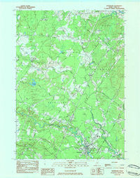 Kennebunk Maine Historical topographic map, 1:24000 scale, 7.5 X 7.5 Minute, Year 1983