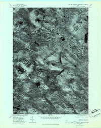 King and Bartlett Mountain Maine Historical topographic map, 1:24000 scale, 7.5 X 7.5 Minute, Year 1977