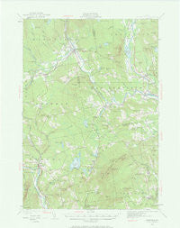 Kingfield Maine Historical topographic map, 1:62500 scale, 15 X 15 Minute, Year 1930