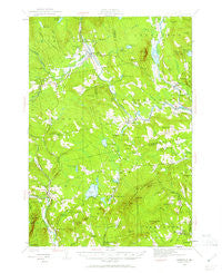 Kingfield Maine Historical topographic map, 1:62500 scale, 15 X 15 Minute, Year 1930