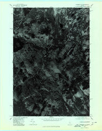 Kingsbury NW Maine Historical topographic map, 1:24000 scale, 7.5 X 7.5 Minute, Year 1975