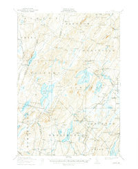 Liberty Maine Historical topographic map, 1:62500 scale, 15 X 15 Minute, Year 1916