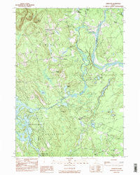 Limington Maine Historical topographic map, 1:24000 scale, 7.5 X 7.5 Minute, Year 1983