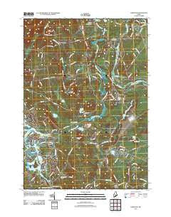 Limington Maine Historical topographic map, 1:24000 scale, 7.5 X 7.5 Minute, Year 2011