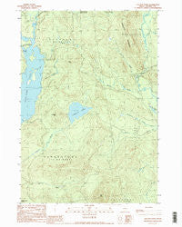 Lincoln Pond Maine Historical topographic map, 1:24000 scale, 7.5 X 7.5 Minute, Year 1990