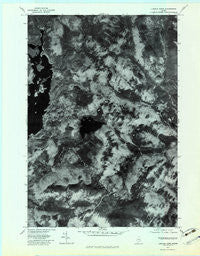 Lincoln Pond Maine Historical topographic map, 1:24000 scale, 7.5 X 7.5 Minute, Year 1977