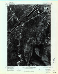Lincoln SE Maine Historical topographic map, 1:24000 scale, 7.5 X 7.5 Minute, Year 1975