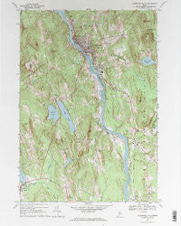 Livermore Falls Maine Historical topographic map, 1:24000 scale, 7.5 X 7.5 Minute, Year 1967