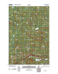 Ludlow Maine Historical topographic map, 1:24000 scale, 7.5 X 7.5 Minute, Year 2011