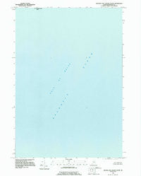 Machias Seal Island South Maine Historical topographic map, 1:24000 scale, 7.5 X 7.5 Minute, Year 1993