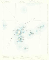 Matinicus Maine Historical topographic map, 1:62500 scale, 15 X 15 Minute, Year 1906