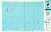 Matinicus Maine Historical topographic map, 1:100000 scale, 30 X 60 Minute, Year 1994
