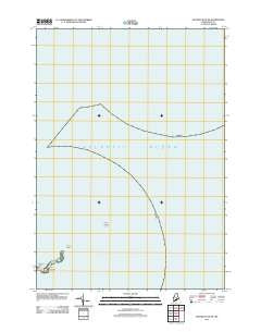 Matinicus OE NE Maine Historical topographic map, 1:24000 scale, 7.5 X 7.5 Minute, Year 2011