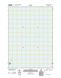 Matinicus OE N Maine Historical topographic map, 1:24000 scale, 7.5 X 7.5 Minute, Year 2011