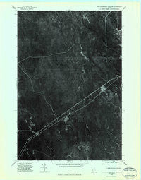 Mattawamkeag Lake SE Maine Historical topographic map, 1:24000 scale, 7.5 X 7.5 Minute, Year 1975