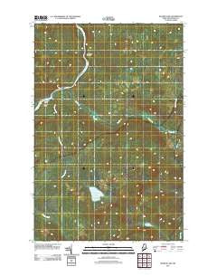 McKeen Lake Maine Historical topographic map, 1:24000 scale, 7.5 X 7.5 Minute, Year 2011