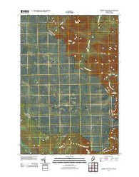 Merrill Mountain Maine Historical topographic map, 1:24000 scale, 7.5 X 7.5 Minute, Year 2011