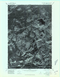 Millinocket Lake NW Maine Historical topographic map, 1:24000 scale, 7.5 X 7.5 Minute, Year 1975