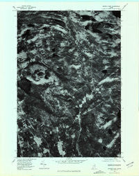 Monson East Maine Historical topographic map, 1:24000 scale, 7.5 X 7.5 Minute, Year 1977
