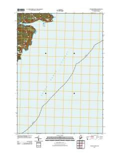 Moose River Maine Historical topographic map, 1:24000 scale, 7.5 X 7.5 Minute, Year 2011