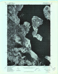 Moosehead Maine Historical topographic map, 1:24000 scale, 7.5 X 7.5 Minute, Year 1977