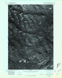 Mooseleuk Lake NW Maine Historical topographic map, 1:24000 scale, 7.5 X 7.5 Minute, Year 1975