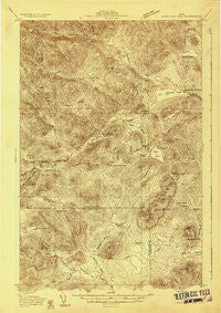Mooseleuk Lake Maine Historical topographic map, 1:48000 scale, 15 X 15 Minute, Year 1931