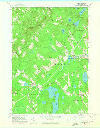 Morrill Maine Historical topographic map, 1:24000 scale, 7.5 X 7.5 Minute, Year 1960