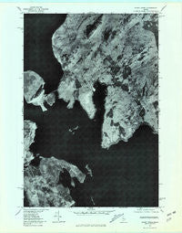 Mount Kineo Maine Historical topographic map, 1:24000 scale, 7.5 X 7.5 Minute, Year 1977