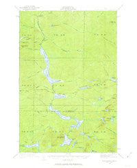 Musquacook Lakes Maine Historical topographic map, 1:62500 scale, 15 X 15 Minute, Year 1932
