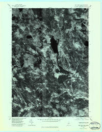 New Portland Maine Historical topographic map, 1:24000 scale, 7.5 X 7.5 Minute, Year 1979