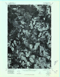 New Sweden Maine Historical topographic map, 1:24000 scale, 7.5 X 7.5 Minute, Year 1975