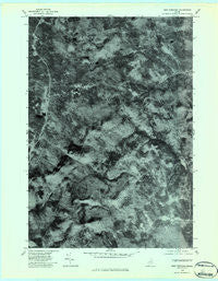 New Vineyard Maine Historical topographic map, 1:24000 scale, 7.5 X 7.5 Minute, Year 1979