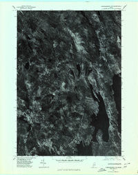 Norridgewock SW Maine Historical topographic map, 1:24000 scale, 7.5 X 7.5 Minute, Year 1975