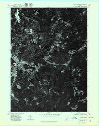 North Berwick Maine Historical topographic map, 1:24000 scale, 7.5 X 7.5 Minute, Year 1977