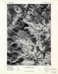 Old Speck Mountain Maine Historical topographic map, 1:24000 scale, 7.5 X 7.5 Minute, Year 1977