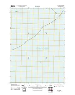 Old Man Maine Historical topographic map, 1:24000 scale, 7.5 X 7.5 Minute, Year 2011