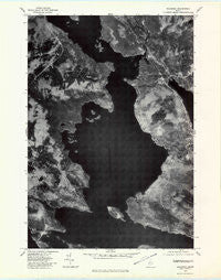 Oquossoc Maine Historical topographic map, 1:24000 scale, 7.5 X 7.5 Minute, Year 1977