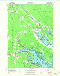 Pembroke Maine Historical topographic map, 1:24000 scale, 7.5 X 7.5 Minute, Year 1949
