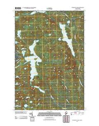Penobscot Lake Maine Historical topographic map, 1:24000 scale, 7.5 X 7.5 Minute, Year 2011
