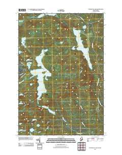 Penobscot Lake Maine Historical topographic map, 1:24000 scale, 7.5 X 7.5 Minute, Year 2011