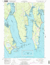 Petit Manan Point Maine Historical topographic map, 1:24000 scale, 7.5 X 7.5 Minute, Year 1948