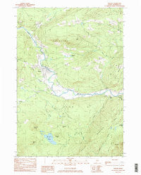 Phillips Maine Historical topographic map, 1:24000 scale, 7.5 X 7.5 Minute, Year 1984