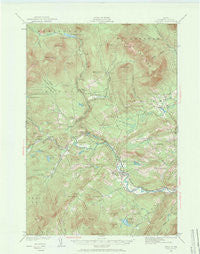 Phillips Maine Historical topographic map, 1:62500 scale, 15 X 15 Minute, Year 1929