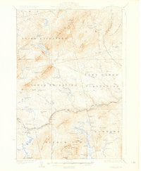 Pierce Pond Maine Historical topographic map, 1:62500 scale, 15 X 15 Minute, Year 1927