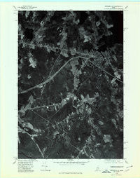 Pittsfield SE Maine Historical topographic map, 1:24000 scale, 7.5 X 7.5 Minute, Year 1975