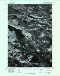 Rainbow Lake East Maine Historical topographic map, 1:24000 scale, 7.5 X 7.5 Minute, Year 1978